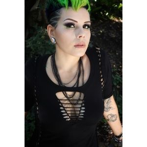 BLACK MAGIC SIZE S AA TSHIRT DRESS